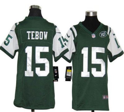 Jerseys Factory Cheap Nike Jets #15 Tim Tebow Green Team Color Y
