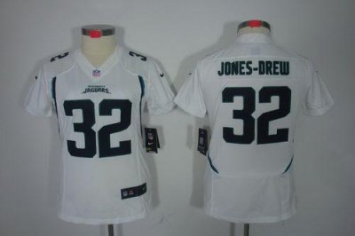 Jerseys Factory Cheap Nike Jaguars #32 Maurice Jones-Drew White