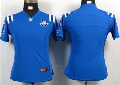 Jerseys Factory Cheap Nike Colts Blank Royal Blue Team Color Wit