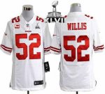 Jerseys Factory Cheap Nike 49ers #52 Patrick Willis White With C