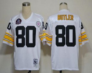 Jerseys Factory Cheap Mitchell And Ness Steelers #80 Jack Butler