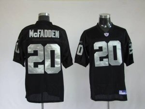 Jerseys Factory Cheap Raiders Darren McFadden #20 Stitched Black