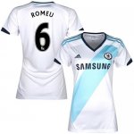 Jerseys Factory Cheap Women's Chelsea #6 Oriol Romeu Away Soccer