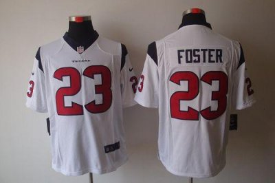 Jerseys Factory Cheap Nike Texans #23 Arian Foster White Men's E