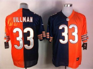 Jerseys Factory Cheap Nike Bears #33 Charles Tillman Navy Blue/O