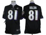 Jerseys Factory Cheap Nike Ravens #81 Anquan Boldin Black Altern