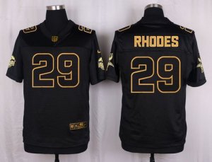 Jerseys Factory Cheap Nike Vikings #29 Xavier Rhodes Black Men's