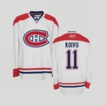 Jerseys Factory Cheap Canadiens #11 Saku Koivu Embroidered White