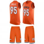 Jerseys Factory Cheap Nike Broncos #95 Derek Wolfe Orange Team C