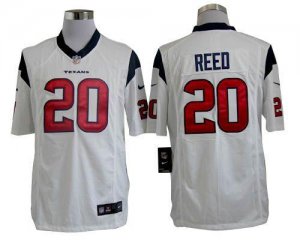 Jerseys Factory Cheap Nike Texans #20 Ed Reed White Men's Embroi