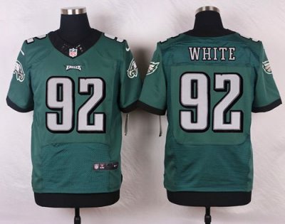 Jerseys Factory Cheap Nike Eagles #92 Reggie White Midnight Gree