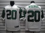 Jerseys Factory Cheap Jets #20 Kyle Wilson White Stitched NFL Je