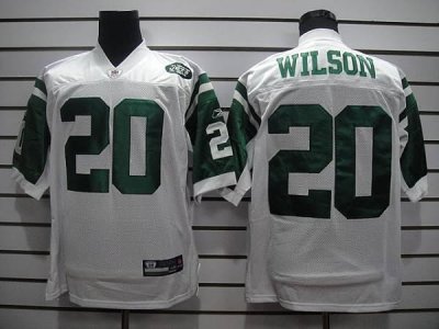 Jerseys Factory Cheap Jets #20 Kyle Wilson White Stitched NFL Je