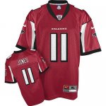 Jerseys Factory Cheap Nike Falcons #11 Julio Jones Red Stitched