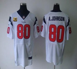 Jerseys Factory Cheap Nike Texans #80 Andre Johnson White With C