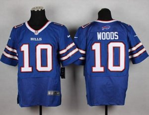 Jerseys Factory Cheap Nike Bills #10 Robert Woods Royal Blue Tea