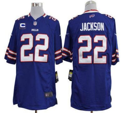 Jerseys Factory Cheap Nike Bills #22 Fred Jackson Royal Blue Tea