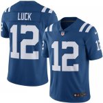 Jerseys Factory Cheap Nike Colts #12 Andrew Luck Royal Blue Men'
