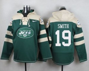 Jerseys Factory Cheap Nike Jets #19 Devin Smith Green Player Pul