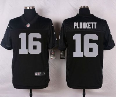 Jerseys Factory Cheap Nike Raiders #16 Jim Plunkett Black Team C