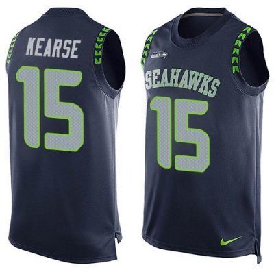 Jerseys Factory Cheap Nike Seahawks #15 Jermaine Kearse Steel Bl