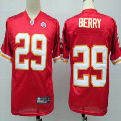 Jerseys Factory Cheap Chiefs #29 Eric Berry Red With Draft Playe