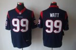 Jerseys Factory Cheap Nike Texans #99 J.J. Watt Navy Blue Team C