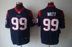 Jerseys Factory Cheap Nike Texans #99 J.J. Watt Navy Blue Team C