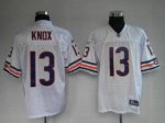 Jerseys Factory Cheap Bears #13 Johnny Knox White Stitched NFL J