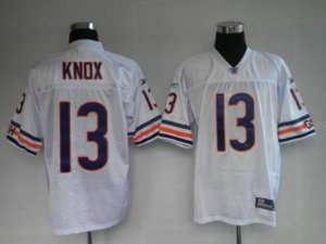 Jerseys Factory Cheap Bears #13 Johnny Knox White Stitched NFL J