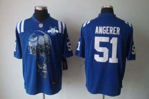 Jerseys Factory Cheap Nike Colts #51 Pat Angerer Royal Blue Team