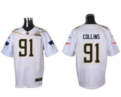 Jerseys Factory Cheap Nike Patriots #91 Jamie Collins White 2016