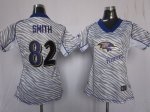 Jerseys Factory Cheap Nike Ravens #82 Torrey Smith Zebra Women's