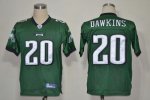 Jerseys Factory Cheap Eagles #20 Brian Dawkins Green Stitched NF