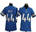 Jerseys Factory Cheap Nike Lions #44 Jahvid Best Light Blue Team
