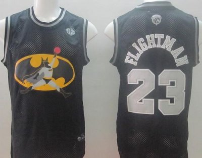 Jerseys Factory Cheap Bulls #23 Michael Jordan Black Flightman S