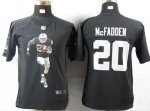 Jerseys Factory Cheap Nike Raiders #20 Darren McFadden Black Tea