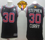 Jerseys Factory Cheap Warriors #30 Stephen Curry Black 2015 All