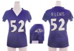 Jerseys Factory Cheap Nike Ravens #52 Ray Lewis Purple Team Colo