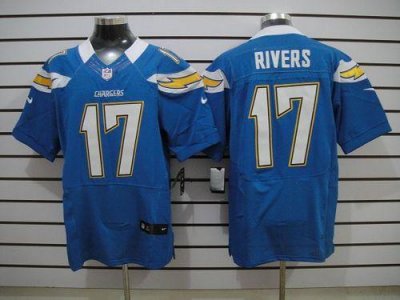 Jerseys Factory Cheap Nike Chargers #17 Philip Rivers Electric B