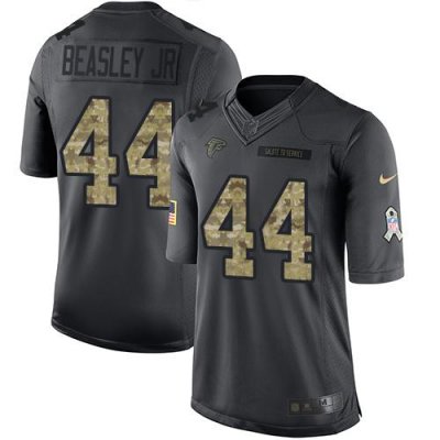 Jerseys Factory Cheap Nike Falcons #44 Vic Beasley Jr Black Men'