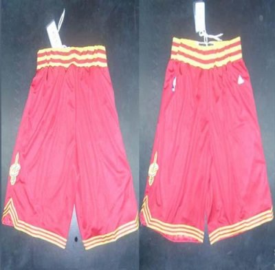 Jerseys Factory Cheap Cleveland Cavaliers Red NBA Shorts