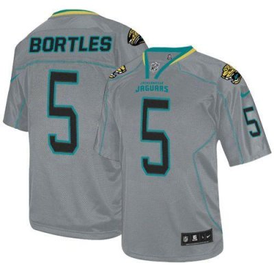 Jerseys Factory Cheap Nike Jaguars #5 Blake Bortles Lights Out G