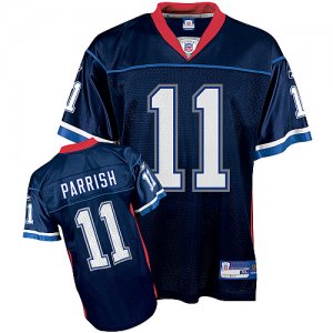 Jerseys Factory Cheap Bills #11 Roscoe Parrish Dark Blue Stitche