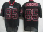 Jerseys Factory Cheap Patriots #85 Chad OchoCinco Lights Out Bla
