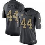 Jerseys Factory Cheap Nike Vikings #44 Matt Asiata Black Men's S