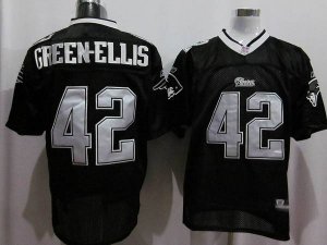 Jerseys Factory Cheap Patriots #42 Green-Ellis Black Shadow Stit