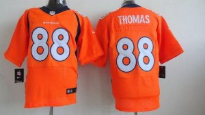 Jerseys Factory Cheap Nike Broncos #88 Demaryius Thomas Orange T