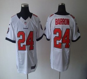 Jerseys Factory Cheap Nike Buccaneers #24 Mark Barron White Men'