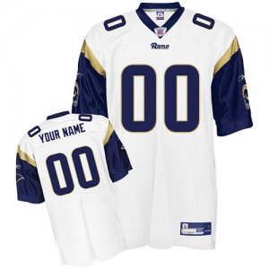 Jerseys Factory Cheap Rams Personalized Authentic White NFL Jers